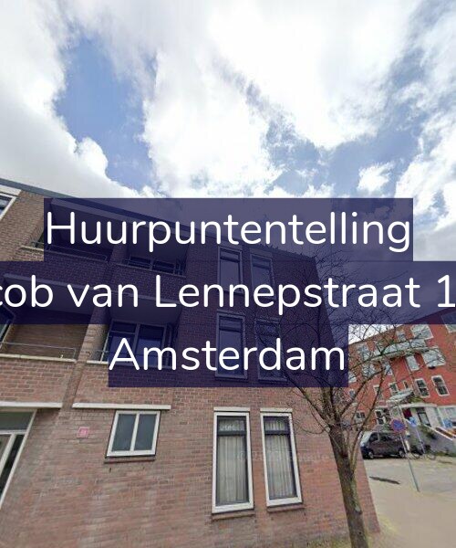 Foto gevel Huurpuntentelling voor Jacob van Lennepstraat 133, Amsterdam