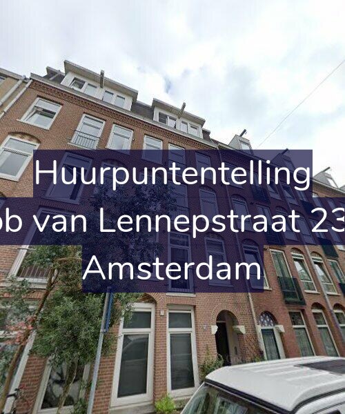 Foto gevel Huurpuntentelling voor Jacob van Lennepstraat 231-1, Amsterdam