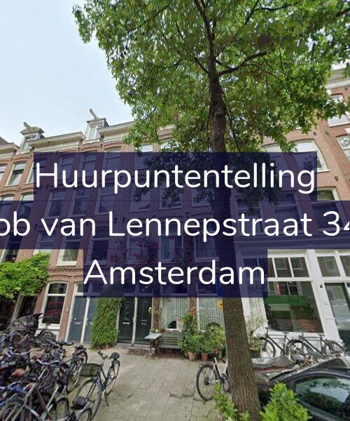 Foto gevel Huurpuntentelling voor Jacob van Lennepstraat 34-H, Amsterdam