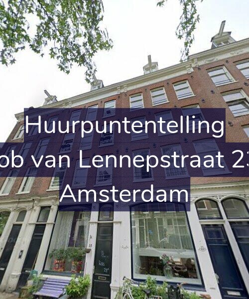 Foto gevel Huurpuntentelling voor Jacob van Lennepstraat 23-K, Amsterdam