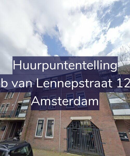 Foto gevel Huurpuntentelling voor Jacob van Lennepstraat 125-D, Amsterdam