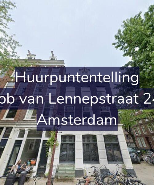 Foto gevel Huurpuntentelling voor Jacob van Lennepstraat 24-1, Amsterdam