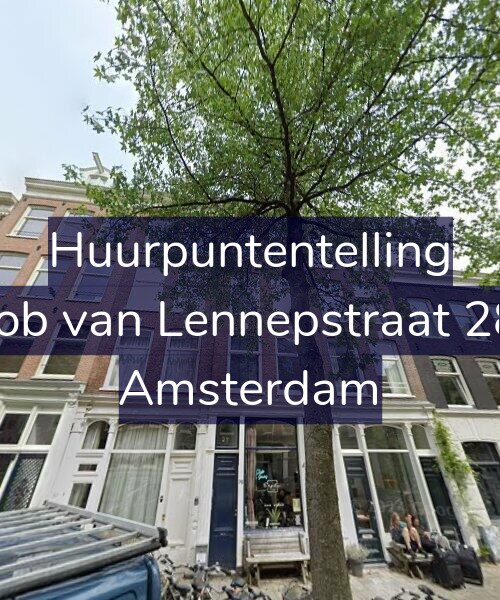 Foto gevel Huurpuntentelling voor Jacob van Lennepstraat 28-1, Amsterdam