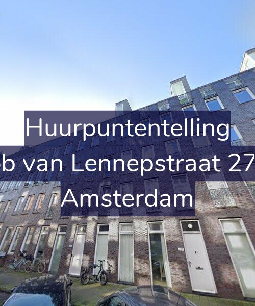 Foto gevel Huurpuntentelling voor Jacob van Lennepstraat 273-D, Amsterdam