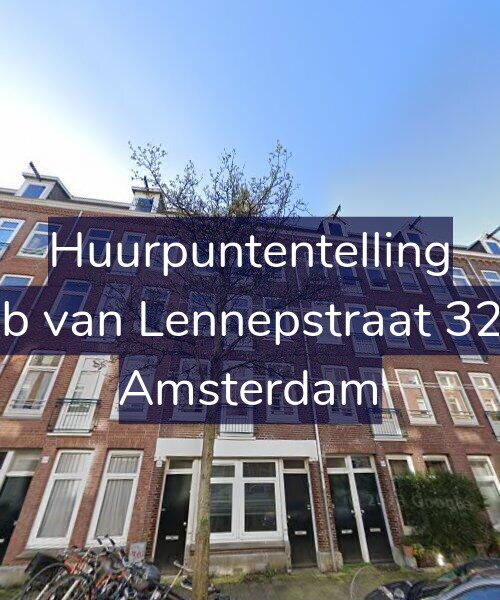 Foto gevel Huurpuntentelling voor Jacob van Lennepstraat 327-H, Amsterdam