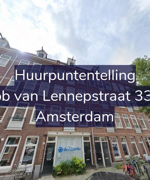 Foto gevel Huurpuntentelling voor Jacob van Lennepstraat 339-1, Amsterdam