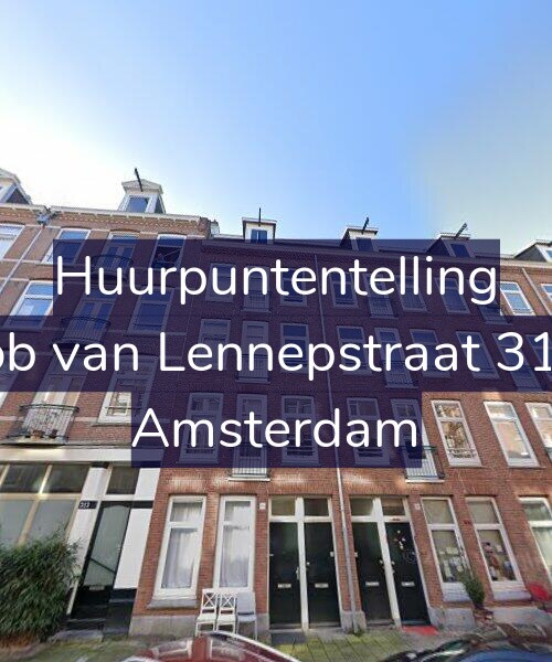 Foto gevel Huurpuntentelling voor Jacob van Lennepstraat 315-1, Amsterdam