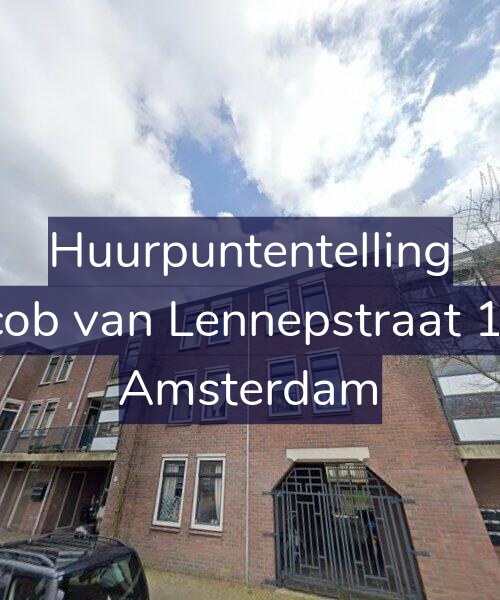 Foto gevel Huurpuntentelling voor Jacob van Lennepstraat 127, Amsterdam