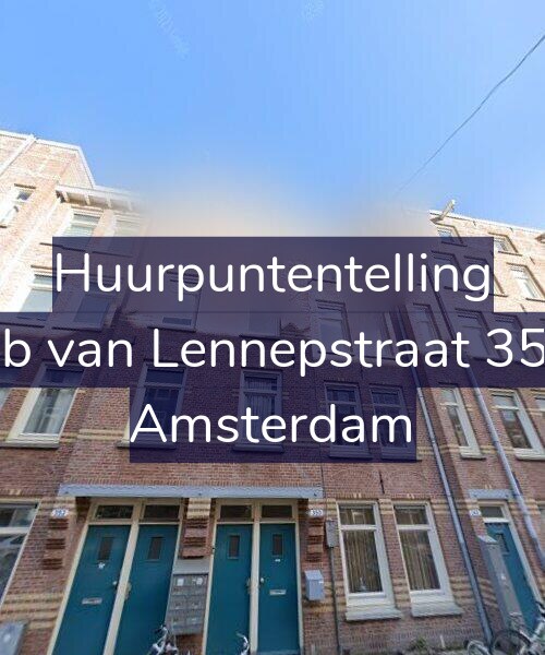 Foto gevel Huurpuntentelling voor Jacob van Lennepstraat 350-H, Amsterdam