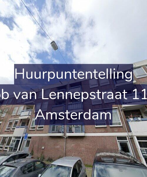 Foto gevel Huurpuntentelling voor Jacob van Lennepstraat 112-C, Amsterdam