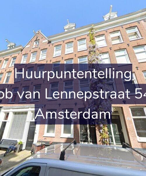 Foto gevel Huurpuntentelling voor Jacob van Lennepstraat 54-H, Amsterdam