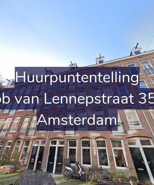Foto gevel Huurpuntentelling voor Jacob van Lennepstraat 353-1, Amsterdam