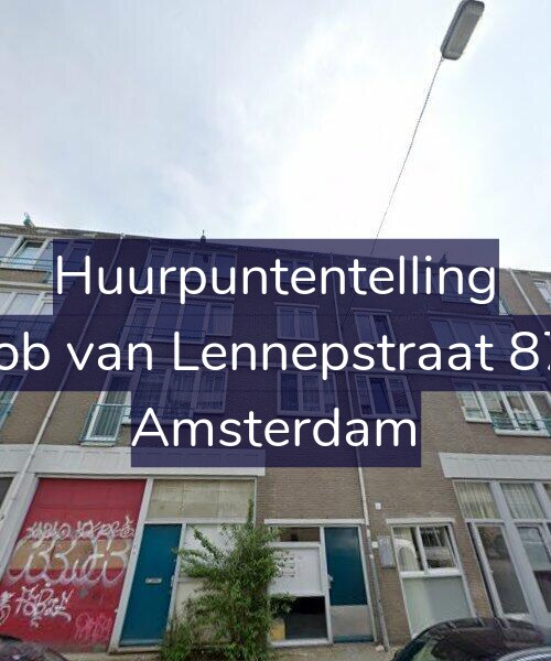 Foto gevel Huurpuntentelling voor Jacob van Lennepstraat 87-B, Amsterdam