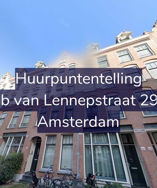 Foto gevel Huurpuntentelling voor Jacob van Lennepstraat 296-A, Amsterdam