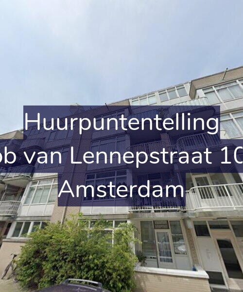 Foto gevel Huurpuntentelling voor Jacob van Lennepstraat 100-E, Amsterdam