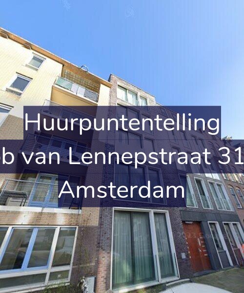 Foto gevel Huurpuntentelling voor Jacob van Lennepstraat 314-A, Amsterdam