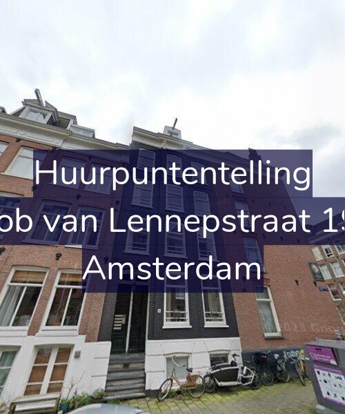 Foto gevel Huurpuntentelling voor Jacob van Lennepstraat 19-3, Amsterdam