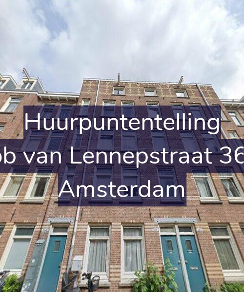 Foto gevel Huurpuntentelling voor Jacob van Lennepstraat 364-1, Amsterdam