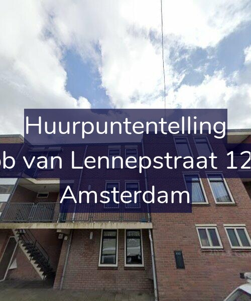Foto gevel Huurpuntentelling voor Jacob van Lennepstraat 129-B, Amsterdam