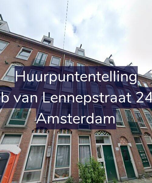 Foto gevel Huurpuntentelling voor Jacob van Lennepstraat 245-D, Amsterdam
