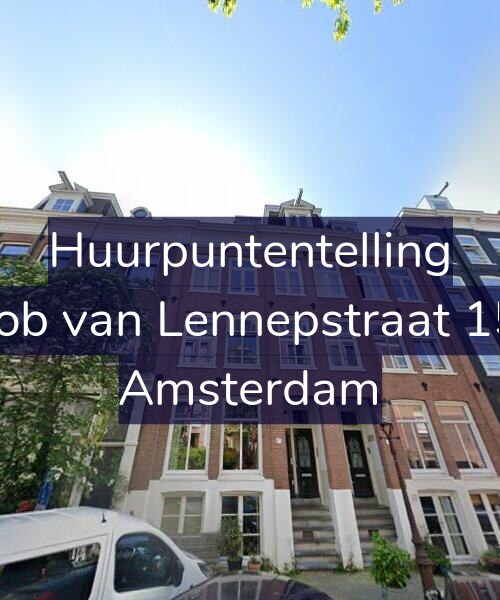 Foto gevel Huurpuntentelling voor Jacob van Lennepstraat 15-1, Amsterdam