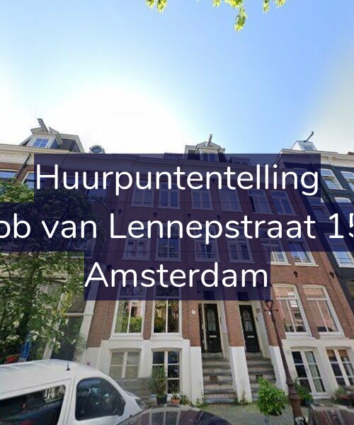 Foto gevel Huurpuntentelling voor Jacob van Lennepstraat 15-O, Amsterdam