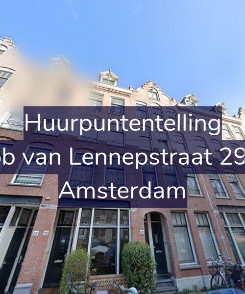 Foto gevel Huurpuntentelling voor Jacob van Lennepstraat 296-C, Amsterdam