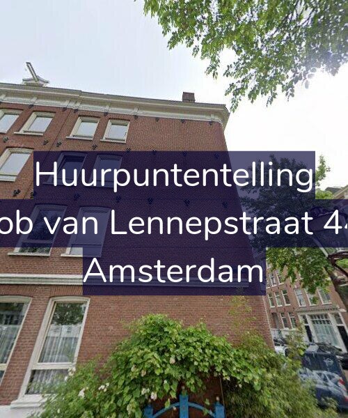 Foto gevel Huurpuntentelling voor Jacob van Lennepstraat 44-1, Amsterdam