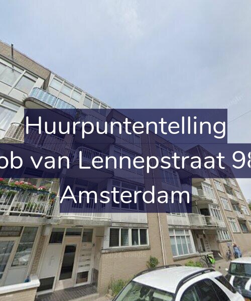 Foto gevel Huurpuntentelling voor Jacob van Lennepstraat 98-C, Amsterdam