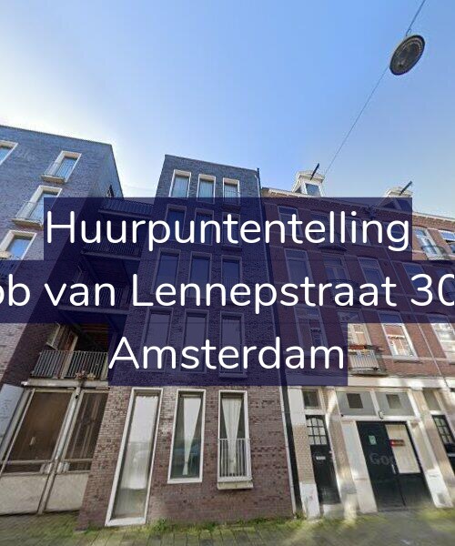 Foto gevel Huurpuntentelling voor Jacob van Lennepstraat 309-E, Amsterdam