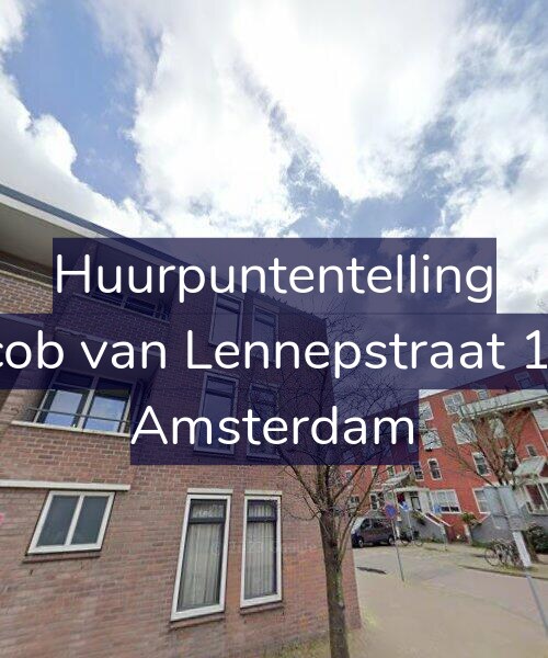 Foto gevel Huurpuntentelling voor Jacob van Lennepstraat 135, Amsterdam