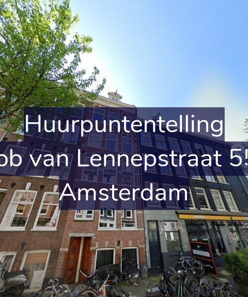 Foto gevel Huurpuntentelling voor Jacob van Lennepstraat 55-A, Amsterdam