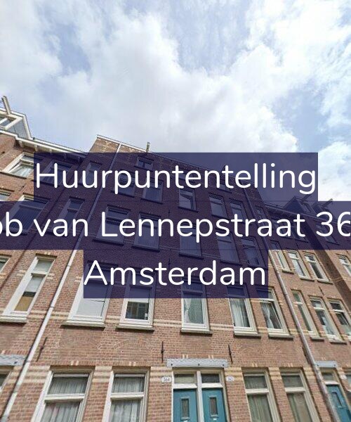 Foto gevel Huurpuntentelling voor Jacob van Lennepstraat 362-3, Amsterdam