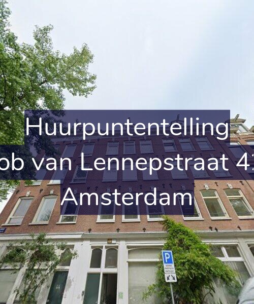 Foto gevel Huurpuntentelling voor Jacob van Lennepstraat 42-2, Amsterdam