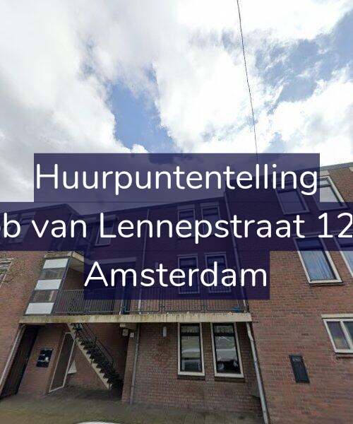 Foto gevel Huurpuntentelling voor Jacob van Lennepstraat 129-A, Amsterdam