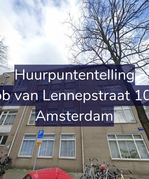 Foto gevel Huurpuntentelling voor Jacob van Lennepstraat 106-F, Amsterdam