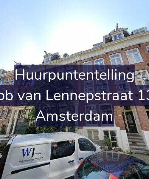 Foto gevel Huurpuntentelling voor Jacob van Lennepstraat 13-H, Amsterdam