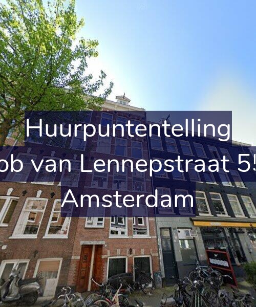 Foto gevel Huurpuntentelling voor Jacob van Lennepstraat 55-C, Amsterdam
