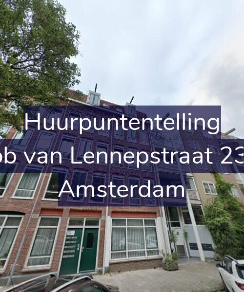 Foto gevel Huurpuntentelling voor Jacob van Lennepstraat 236-E, Amsterdam