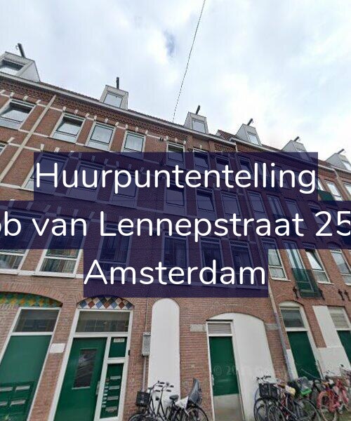 Foto gevel Huurpuntentelling voor Jacob van Lennepstraat 259-B, Amsterdam
