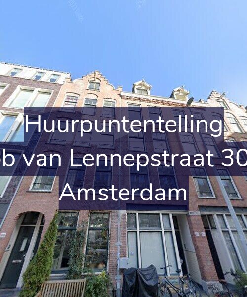 Foto gevel Huurpuntentelling voor Jacob van Lennepstraat 306-C, Amsterdam