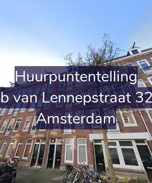 Foto gevel Huurpuntentelling voor Jacob van Lennepstraat 325-H, Amsterdam