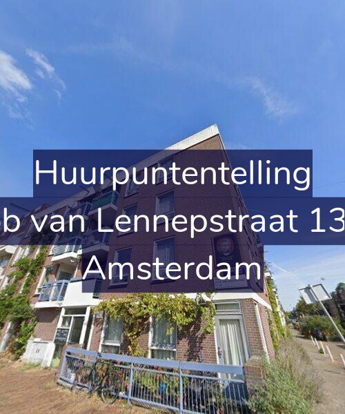 Foto gevel Huurpuntentelling voor Jacob van Lennepstraat 130-A, Amsterdam