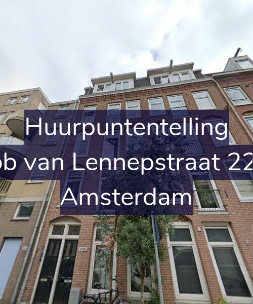 Foto gevel Huurpuntentelling voor Jacob van Lennepstraat 229-1, Amsterdam