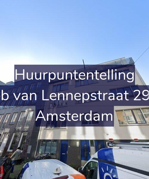 Foto gevel Huurpuntentelling voor Jacob van Lennepstraat 299-A, Amsterdam