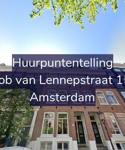 Foto gevel Huurpuntentelling voor Jacob van Lennepstraat 15-3, Amsterdam