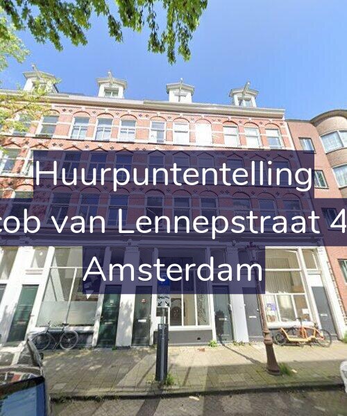 Foto gevel Huurpuntentelling voor Jacob van Lennepstraat 4-H, Amsterdam