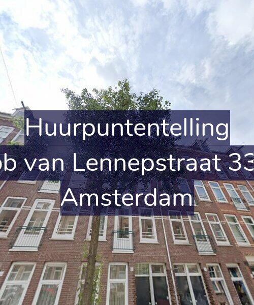 Foto gevel Huurpuntentelling voor Jacob van Lennepstraat 335-2, Amsterdam