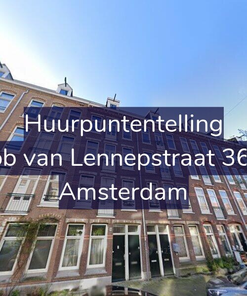 Foto gevel Huurpuntentelling voor Jacob van Lennepstraat 363-2, Amsterdam