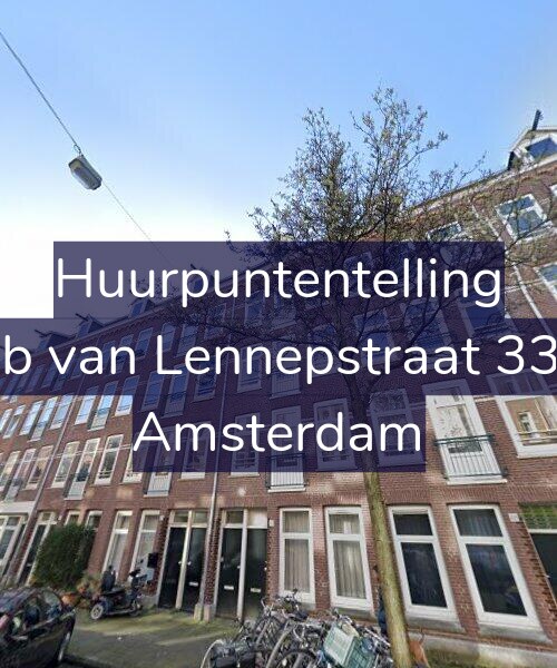 Foto gevel Huurpuntentelling voor Jacob van Lennepstraat 333-H, Amsterdam